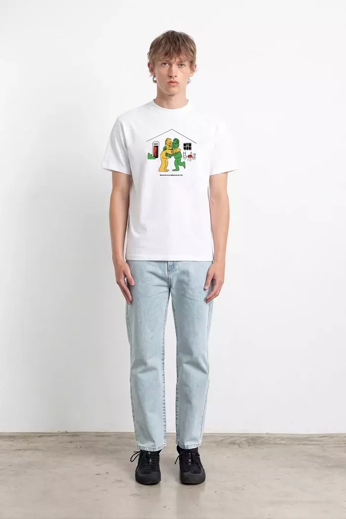 Edmmond Studios Timeless Bonds T-Shirt White Herren weiß